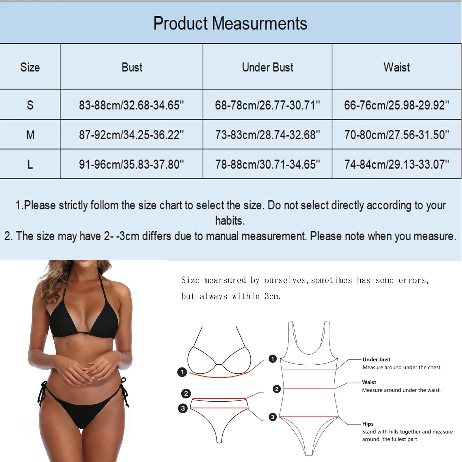 Women Bandage Sexy Bikini Set 2pcs Pink Swimsuit Sexy Push Upbra Thong Brazilian Swimwear Summer Solid Beachwear For Women - The Genie Store