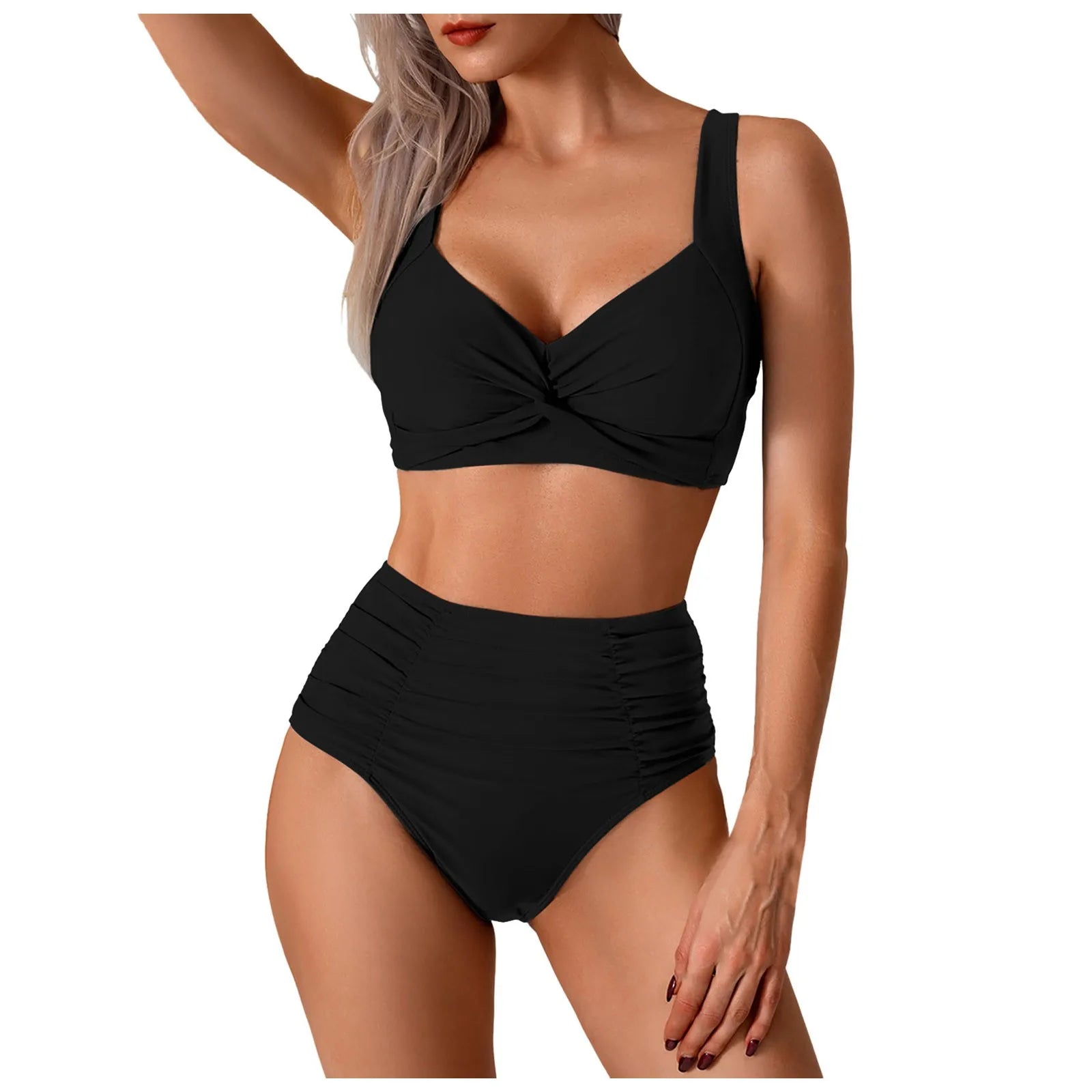Swimsuit For Women 2025 Women Two Piece Swimsuit Sexy Two Piece High Waist Bikini Swimsuit купальники жіночий 2025 - The Genie Store