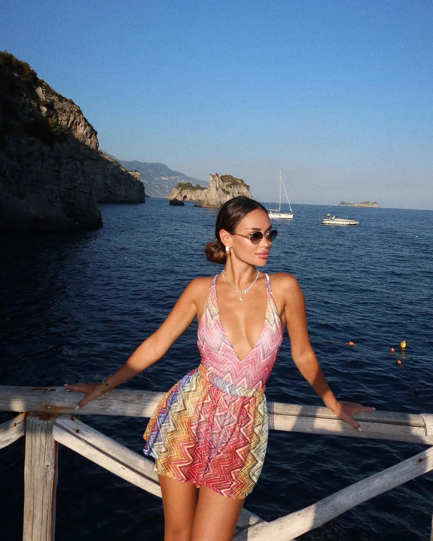 Swimsuit with Shorts Sexy Swimwear V Neck Swimsuits Women Bathing Suits Two Piece Swimwear Summer Beachwear Biquini - The Genie Store