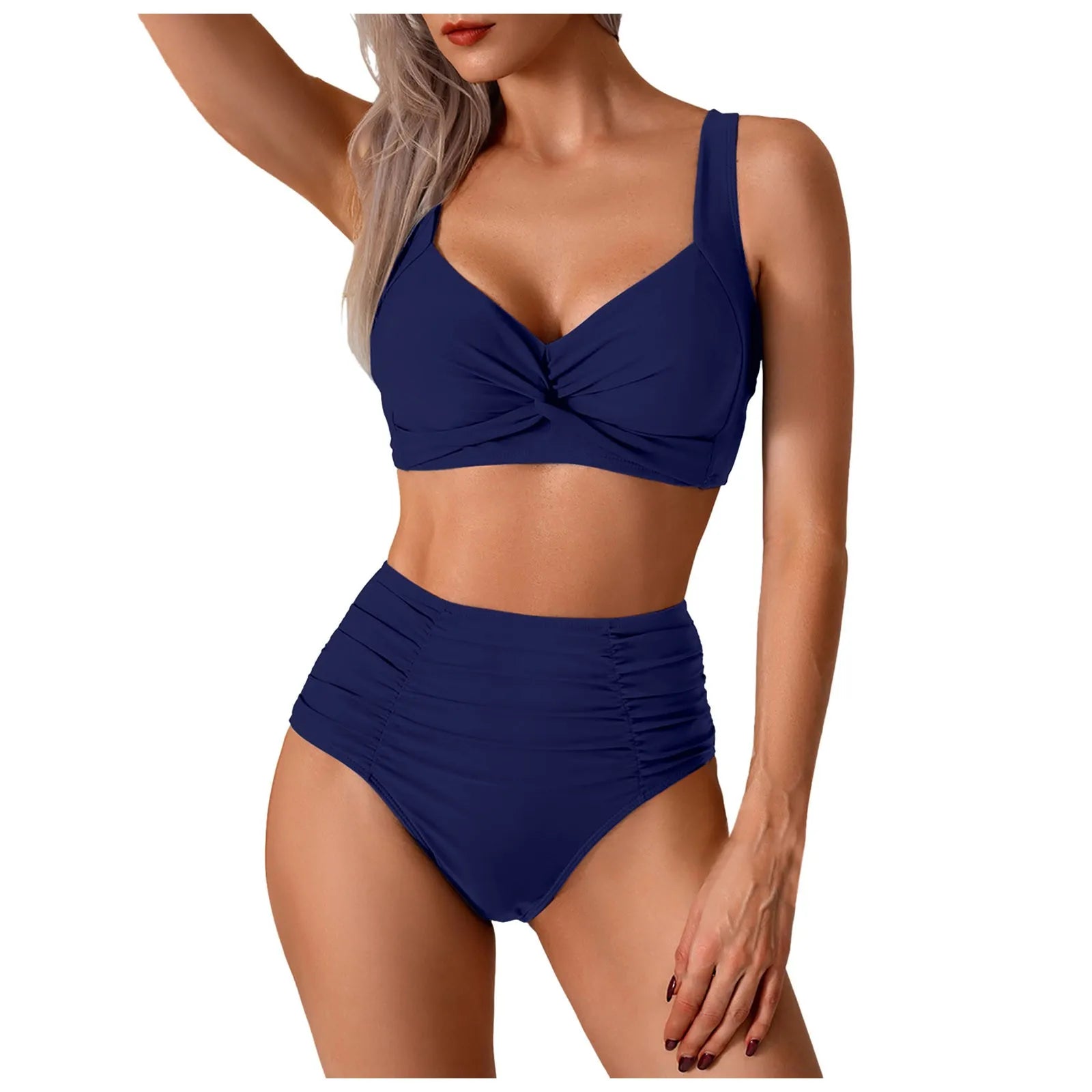 Swimsuit For Women 2025 Women Two Piece Swimsuit Sexy Two Piece High Waist Bikini Swimsuit купальники жіночий 2025 - The Genie Store