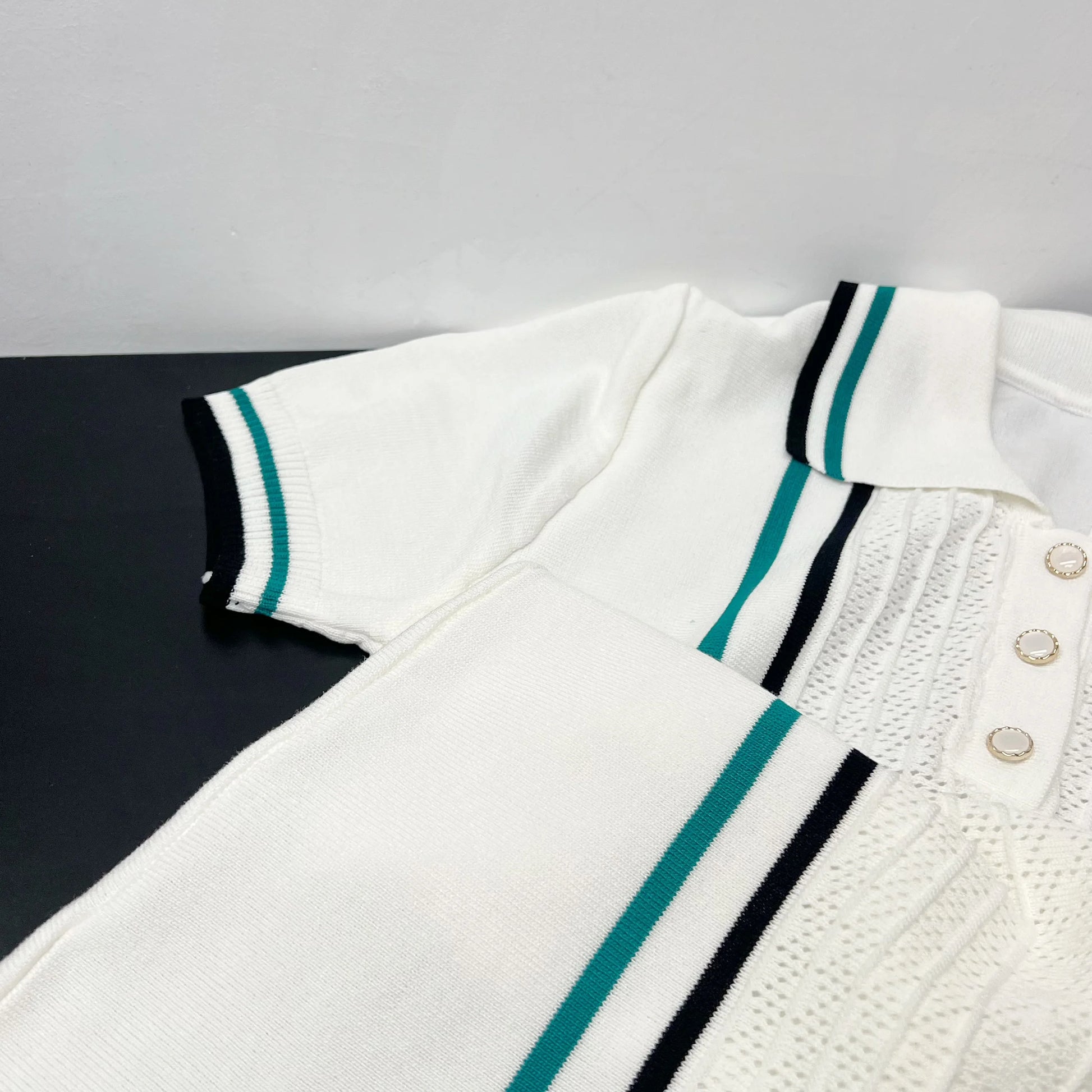 YuooMuoo Chic Fashion Sexy Package Hips Knitted Mini Dress 2025 Autumn Vintage Turn-down Collar Ruffled Party Dress Streetrwear - The Genie Store