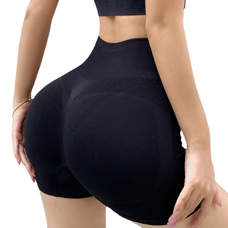 Women Shorts Sports For Women New Cycling Jogging Fitness High Waist Push Up Gym Shorts Leggings Women Yoga Clothing - The Genie Store