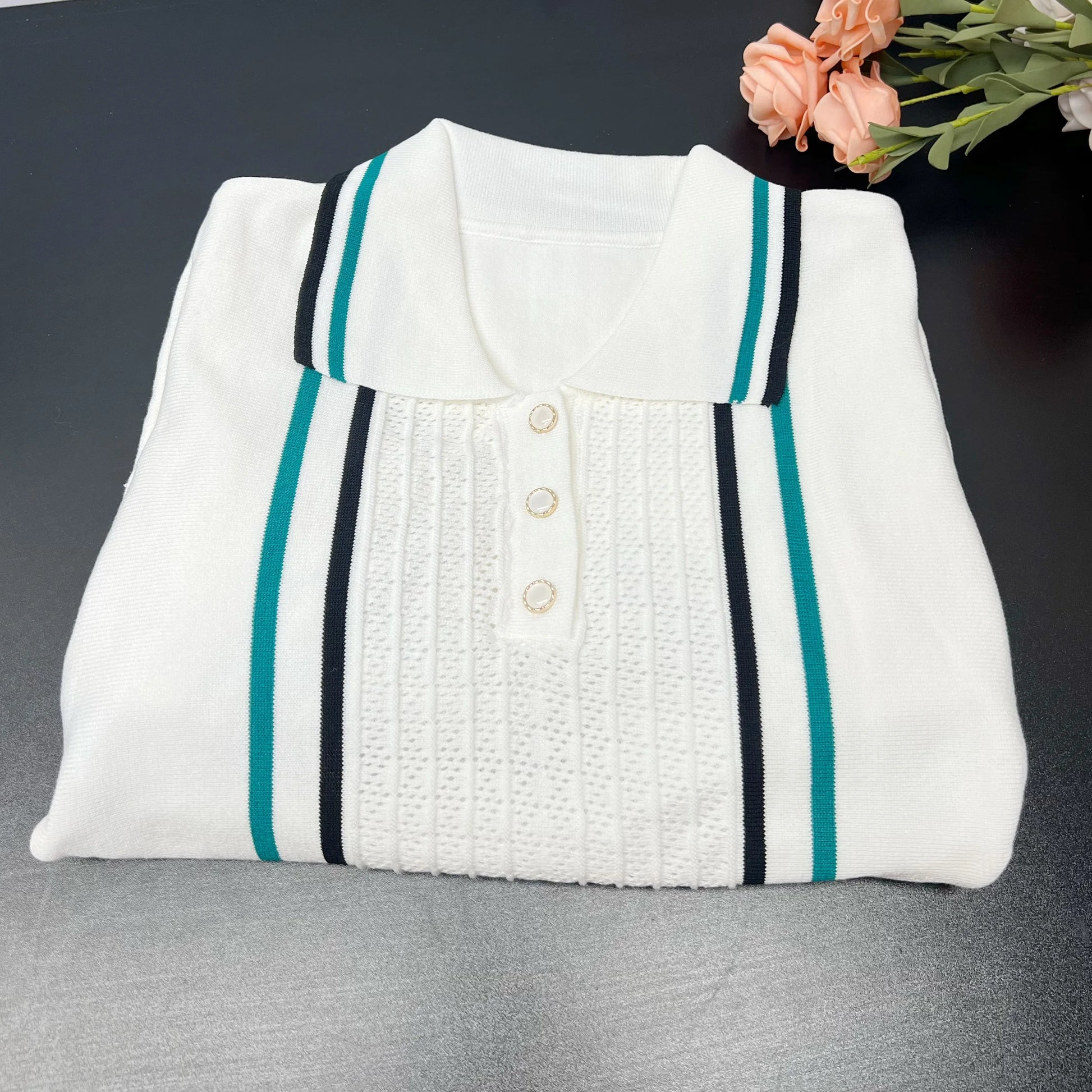 YuooMuoo Chic Fashion Sexy Package Hips Knitted Mini Dress 2025 Autumn Vintage Turn-down Collar Ruffled Party Dress Streetrwear - The Genie Store