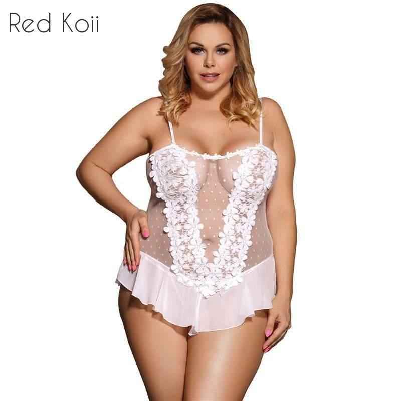 Sexy Lingerie Plus Size Lenceria Hot Sale Sleepwear - The Genie Store