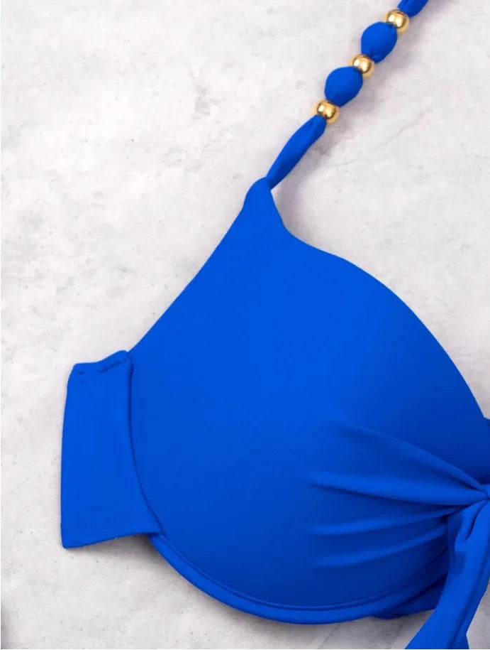 Hot Sale Of The Season New Printed Quality Bikini Strap Women's Swimsuit Set Swimwear Bikini Ensemble Bandeau Style Chinese Orig - The Genie Store