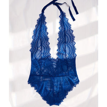 Sexy Lace Bodysuit Women’s Clothing 2024 New Collection Deep V Backless Corset Hot Costume