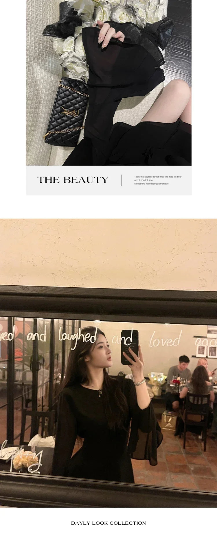 Solid Dresses Women Mini Retro Summer Spicy Ladies Backless Lace-up Sexy Designed Long Sleeve Korean Style Elegant Vintage Ins - The Genie Store