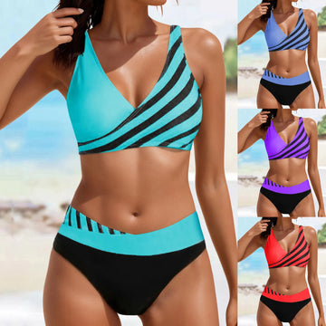 Woman Swimsuits Women High Waisted Bikini Sexy Push Up Two Piece Swimsuits Vintage Swimsuit Two Piece купальники жіночий 2025 - The Genie Store