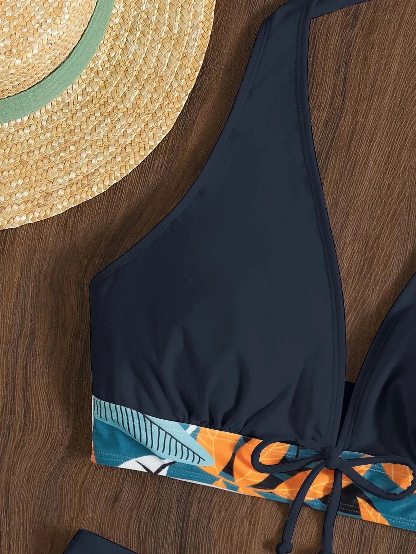 VigoBreviya 2025 Print Tied Halter Swimwear Women Sexy High Waist Push UP Shorts Bikini Set Swimsuit Backless Beach Bathing Suit - The Genie Store