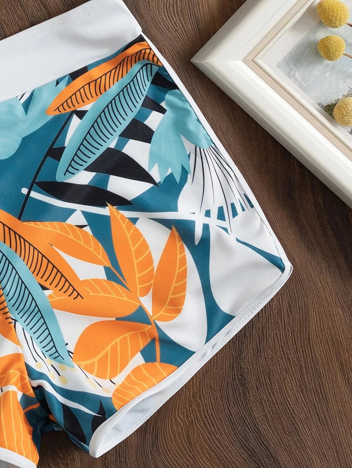 VigoBreviya 2025 Print Tied Halter Swimwear Women Sexy High Waist Push UP Shorts Bikini Set Swimsuit Backless Beach Bathing Suit - The Genie Store